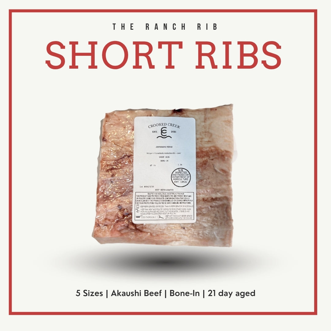 "The Ranch Rib" - Short Ribs