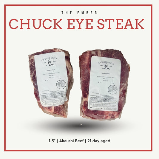 " The Ember" Beef Chuck Eye Steak