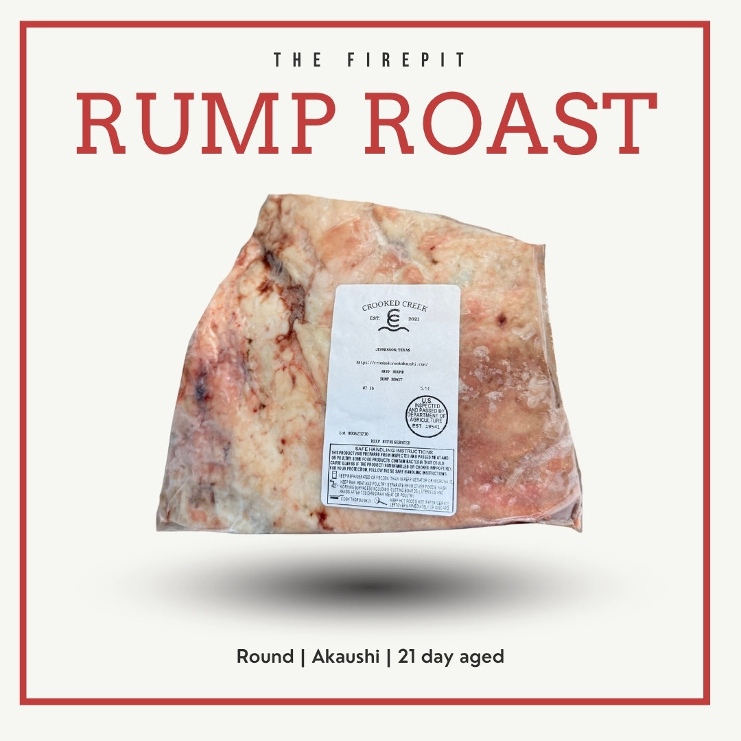 "The Firepit" - Round Rump Roast