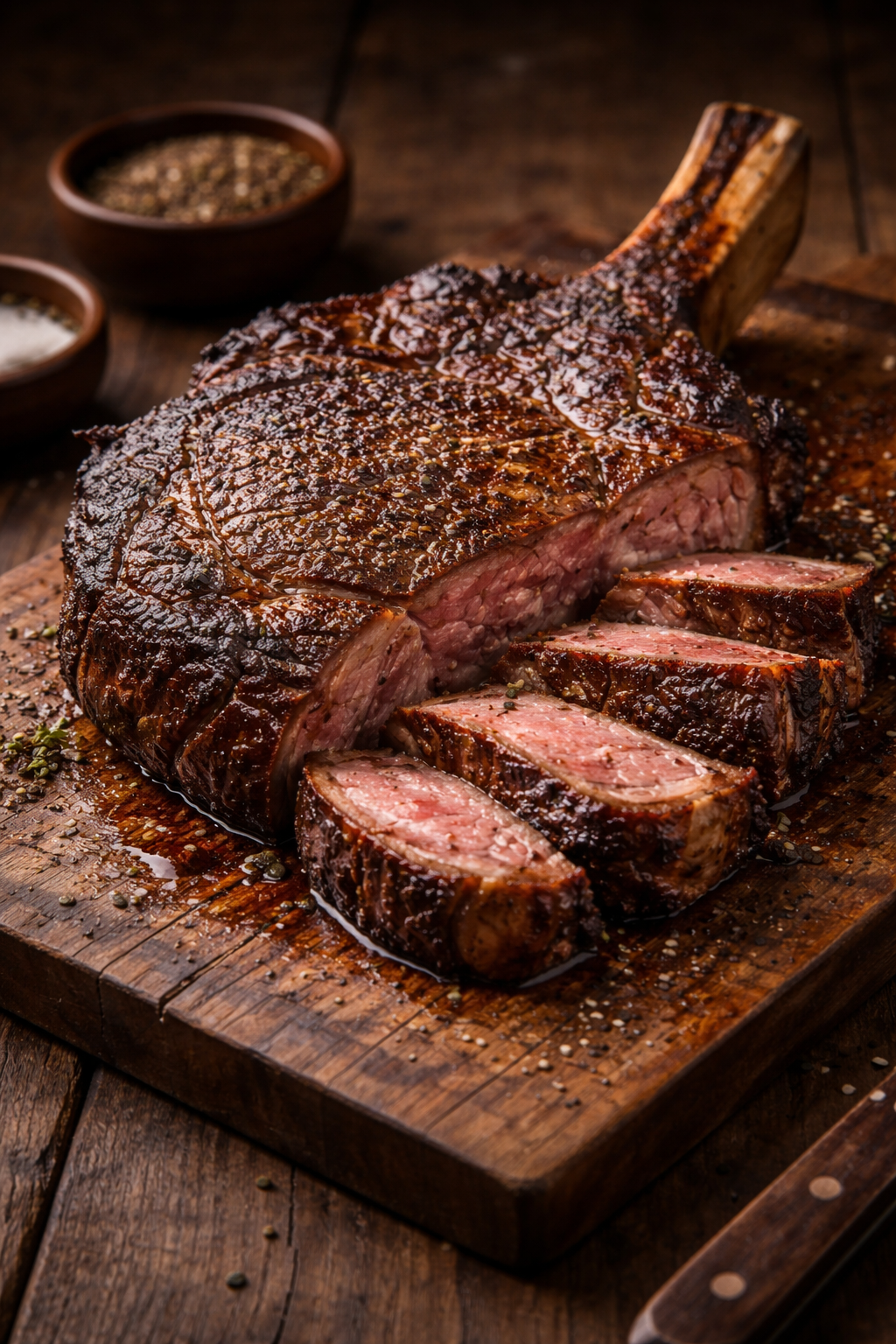 “The Cowboy & Cowgirl” – Bone-In Ribeye