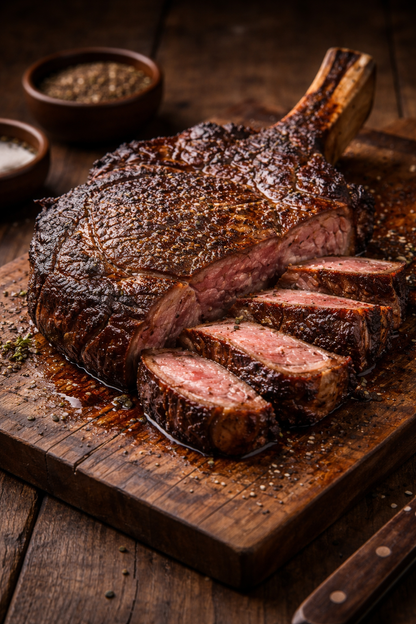 “The Cowboy & Cowgirl” – Bone-In Ribeye