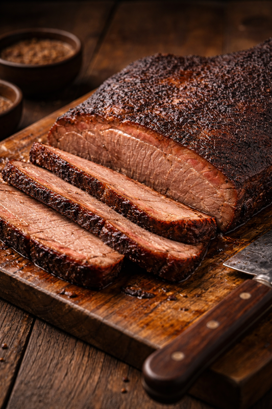 "The Burnt End" - Brisket Point Cut